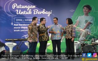 OVO, Tokped dan Grab Berbagi Keceriaan Ramadan Lewat Festival Patungan Untuk Berbagi - JPNN.com