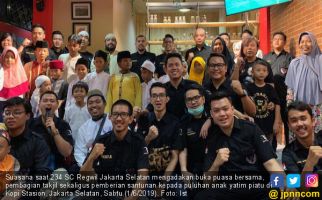 234 SC Regwil Jakarta Selatan Santuni Anak Yatim Piatu - JPNN.com