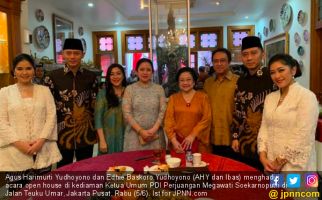 AHY dan Ibas Datangi Rumah Megawati Soekarnoputri - JPNN.com