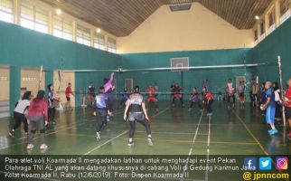 Koarmada II Siapkan Atlet Voli Menghadapi Pekan Olahraga TNI AL - JPNN.com