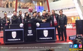 Resmi Melantai di Bursa Saham Indonesia, Bali United Raup Dana Rp 350 Miliar - JPNN.com