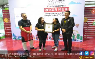 Go Food Festival Diganjar Rekor MURI Sebagai Jaringan Pujasera UMKM Terbanyak di Indonesia - JPNN.com