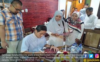 Sandiaga Uno Meresmikan The Pepes Reborn dan Dialog OK OC - JPNN.com