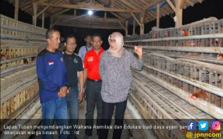 Warga Binaan di Lapas Tuban Diajarkan Budi Daya Lele dan Ayam - JPNN.com