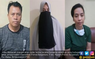 Bu Intan Pakai Hijab dan Cadar saat Melakukan Perbuatan Terlarang - JPNN.com