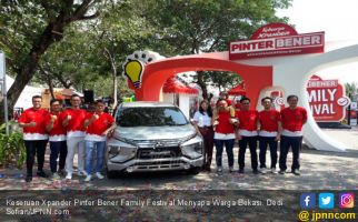 Keseruan Xpander Pinter Bener Family Festival Menyapa Warga Bekasi - JPNN.com
