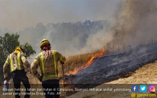 Gelombang Panas Menggila, Spanyol Terbakar - JPNN.com