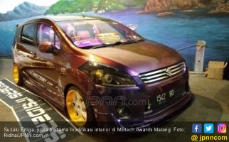 Suzuki Ertiga Rebut Predikat Modifikasi Interior Terbaik di MBtech Awards Malang - JPNN.com