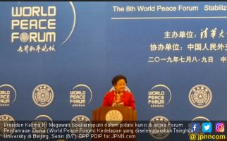 Megawati Sampaikan Pesan Khusus Saat Bicara di Forum Perdamaian Dunia Beijing - JPNN.com