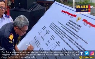 Bea Cukai Makassar Ikut Mendeklarasikan Zona Integritas Kawasan Pelabuhan dan Bandara - JPNN.com