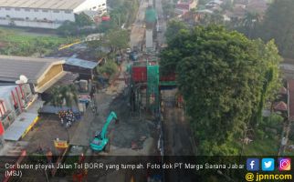 Cor Beton Proyek Jalan Tol BORR Tumpah - JPNN.com