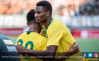 Penjelasan Pelatih Persebaya soal Amido Balde dan David da Silva - JPNN.com