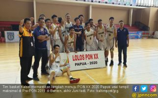 Raih Runner Up di Fase Grup, Tim Basket Kalsel Lolos ke PON Papua - JPNN.com