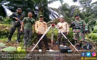 Polemik Bertahun-Tahun, Batas Wilayah Indonesia dan Malaysia Diukur Ulang - JPNN.com