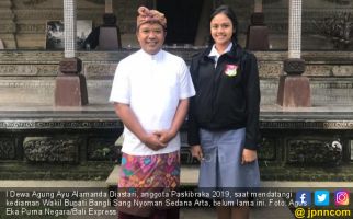 Alamanda si Cantik Anggota Paskibraka 2019, Siapkan Pertanyaan kepada Jokowi - JPNN.com