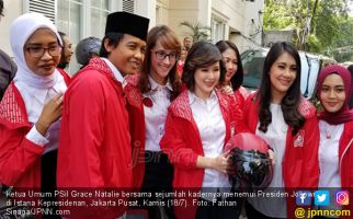 Ada Ojek Online di Balik Pertemuan Grace Natalie dan Jokowi - JPNN.com