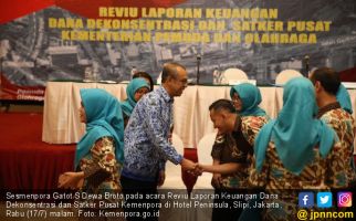 Gatot Berharap Kemenpora Dapat Meraih Predikat WTP - JPNN.com