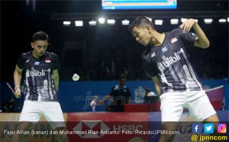 45 Menit, Fajar/Rian Tembus 16 Besar Thailand Open 2019 - JPNN.com