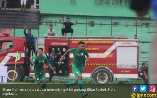 Cetak Brace, Ilham Fathoni Bawa PSMS Medan Bungkam Blitar United - JPNN.com