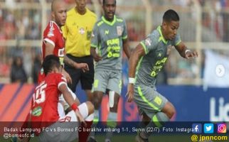 Perseru Badak Lampung FC Tahan Imbang Borneo FC di Kandang - JPNN.com