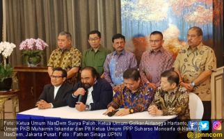 Minus PDIP, Inilah Curhatan Para Ketum Partai Koalisi pada Surya Paloh - JPNN.com