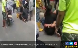 Pemalak di Jalan Macan Lindungan Tewas Bersimbah Darah Ditembak Sopir Truk - JPNN.com