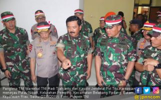Panglima TNI Siap Lengkapi Peralatan Militer di Pulau Nipah - JPNN.com