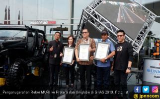 Protera dan Uniglobe Pecahkan Rekor MURI di GIIAS 2019 - JPNN.com