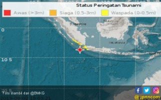 Ada Gempa di Barat Daya Pandeglang, Jakarta Ikut Bergoyang - JPNN.com