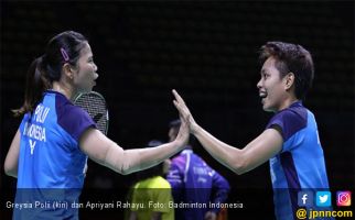 Jadwal 8 Besar Thailand Open 2019, Greysia/Apriyani Pengin Ada di Tengah - JPNN.com