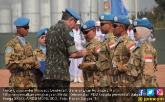 850 Prajurit TNI Dapat Medali Kehormatan PBB - JPNN.com