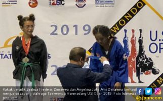 Jeshua dan Angelina Torehkan Prestasi Taekwondo di Negeri Paman Sam - JPNN.com