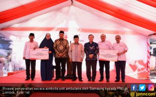 Bantu Rehabilitasi Lombok, Samsung Indonesia Donasikan Unit Ambulans - JPNN.com