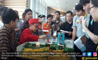 Robot Kreatif Tim Garuda Muda 2 Indonesia Menang di Ajang Internasional - JPNN.com