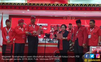 Sah! Bu Mega Ketua Umum PDI Perjuangan 2019-2024 - JPNN.com