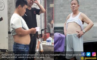 Teganya, Tiongkok Hukum Warga yang Pamer Perut Buncit - JPNN.com