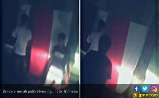 Polisi Akan Selidik Video Pemuda Kencingi Bendera Merah Putih - JPNN.com