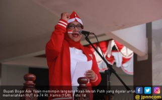 Pimpin Kirab Merah Putih, Bupati Bogor Ade Yasin Ingatkan Persatuan - JPNN.com