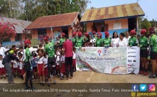 Rombongan Jelajah Gowes Nusantara Sampai di Waingapu - JPNN.com