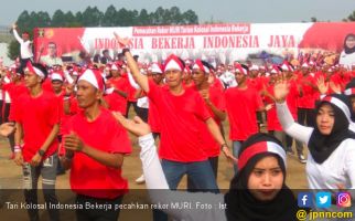 Warga Binaan Ikut Tari Kolosal Indonesia Bekerja dan Cetak Rekor MURI - JPNN.com