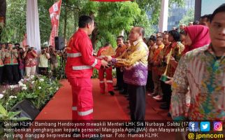 KLHK Apresiasi Anggota Manggala Agni dan Masyarakat Peduli Api - JPNN.com