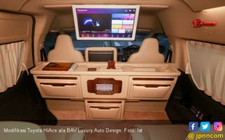 Inspirasi Modifikasi Toyota HiAce ala BAV Luxury Auto Design - JPNN.com