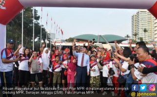 Sosialisasi 4 Pilar MPR Lewat Jalan Sehat, Tanamkan Nilai-nilai Kebangsaan - JPNN.com