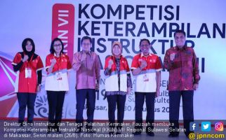 Kemnaker: Instruktur LPK Regio Sulawesi Selatan Ikut KKIN - JPNN.com