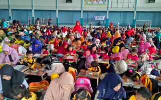 5000 Anak Ramaikan Lomba Mewarnai Sekaligus Berdonasi - JPNN.com