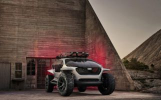 Mobil Listrik Offroad Berteknologi Otonom Milik Audi Guncang Frankfurt - JPNN.com