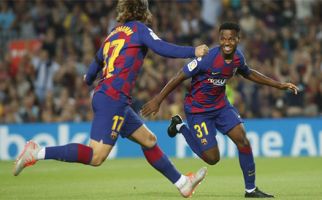 Barcelona 5-2 Valencia: Ansu Fati Kembali jadi Bintang - JPNN.com