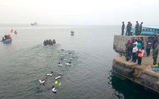 Marinir Memang Top, Berenang Seberangi Danau Toba untuk Pulihkan Pariwisata - JPNN.com