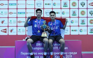 Indonesia Raih 2 Gelar Juara Dunia Bulu Tangkis Junior 2019 - JPNN.com