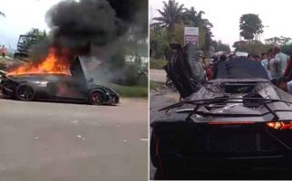 Lamborghini Milik Raffi Ahmad Terbakar, Ini Pesan Pembalap Senior Jimmy Lukita - JPNN.com